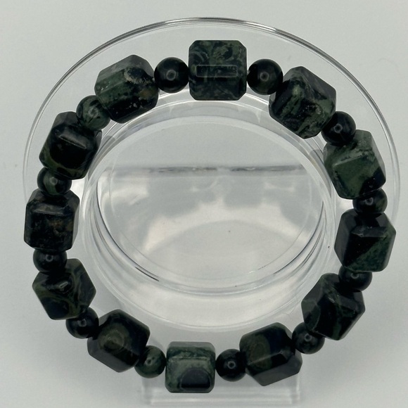 🧿🧿Kambaba Jasper Beaded Bracelet🧿🧿 - Picture 5 of 5